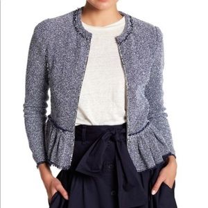 Rebecca Taylor - Tweed Peplum Jacket